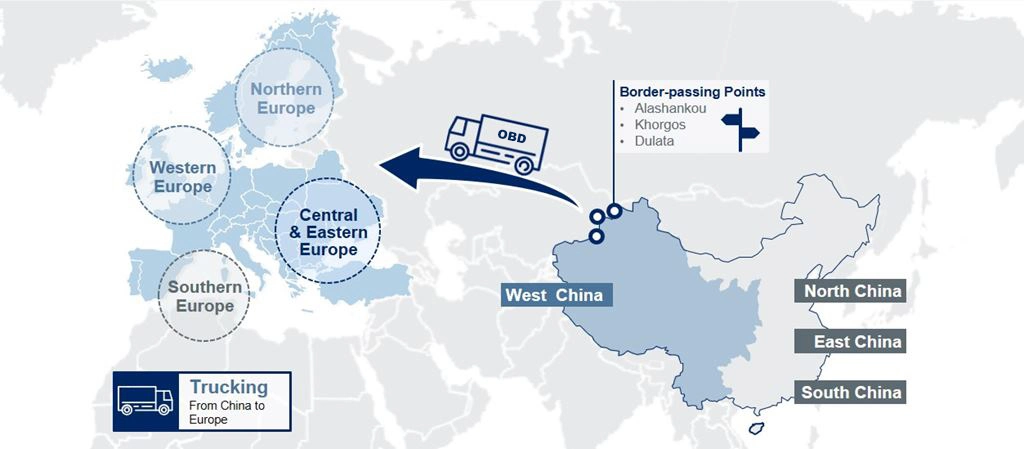 Customs Clearance Services Truck Shipping Agent Freight Forwarder From China to UK/Germany DDU/DDP Amazon Fbashipment